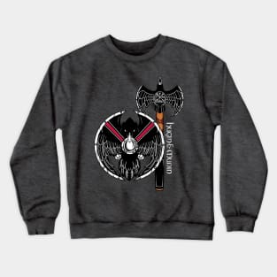 Viking Shield and Axe - Hugin and Munin Crewneck Sweatshirt